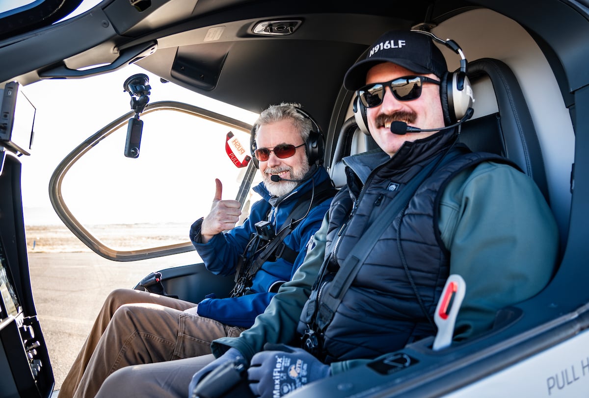 Flight Chops' Steve Thorne in the CX300