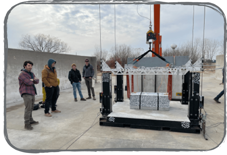 An image of the fifty foot drop rig